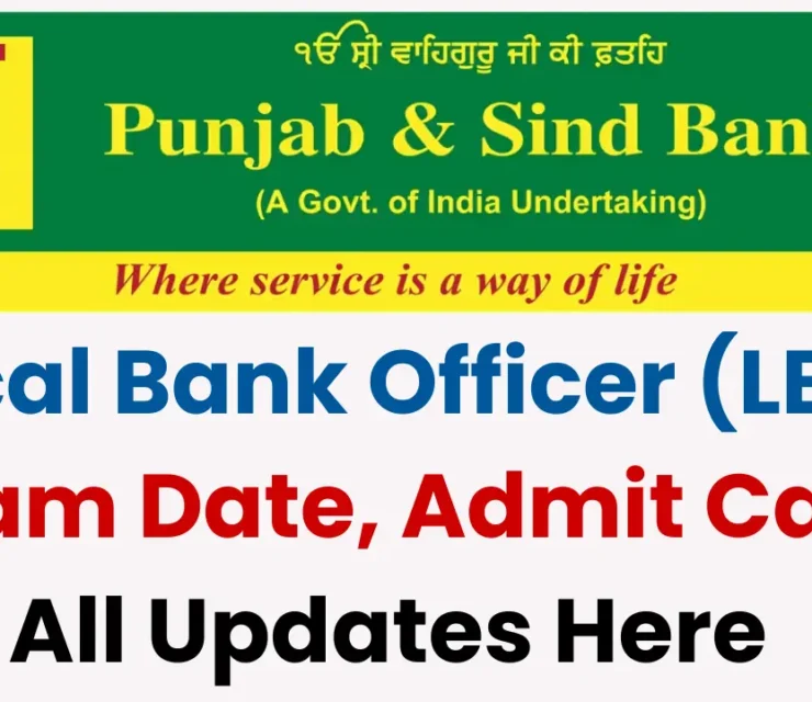 Punjab and Sind Bank LBO Recruitment 2025: Apply Online for 750 Vacancies BBM JOBS NEWS