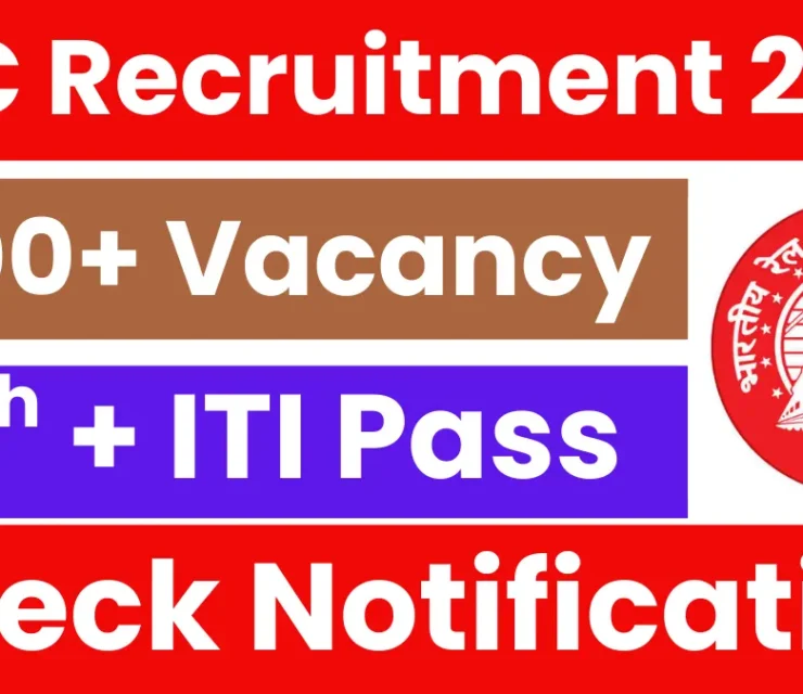 RRC WCR Apprentice Recruitment 2025: Notification Out for 2865 Vacancies, Check All Details BBM JOBS NEWS