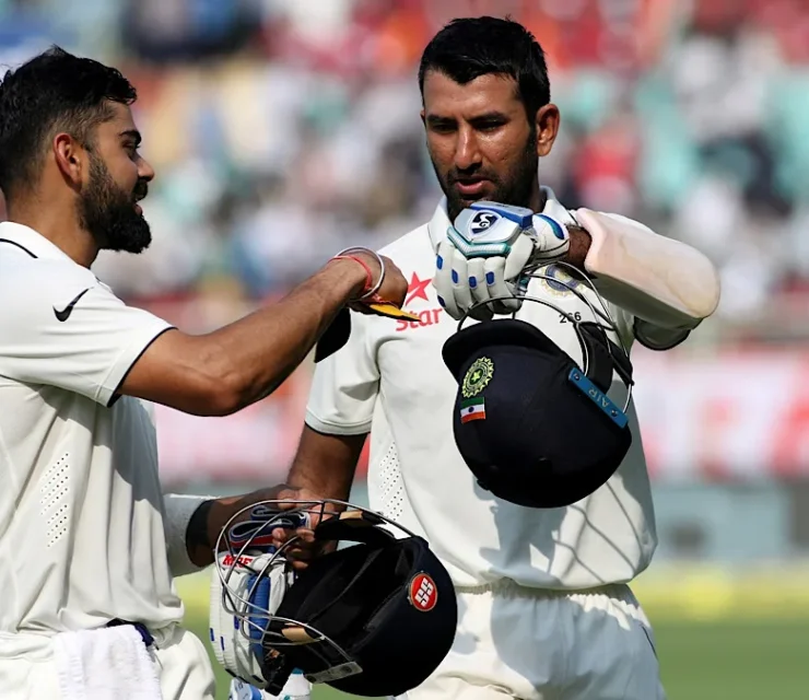 Thank you for making my job easier at 4 pujji: Kohli’s post for retired Pujara BBM JOBS