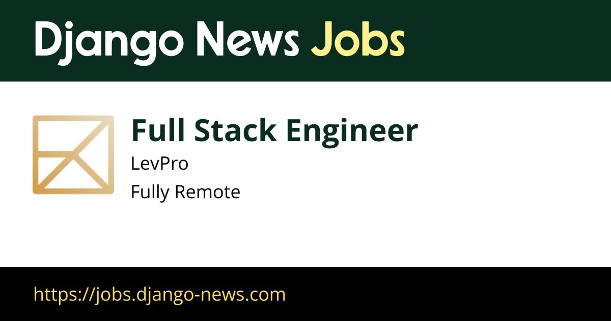 A complete stacked engineer in Leverro