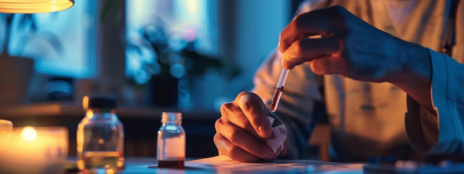 Benefits of blood test at home