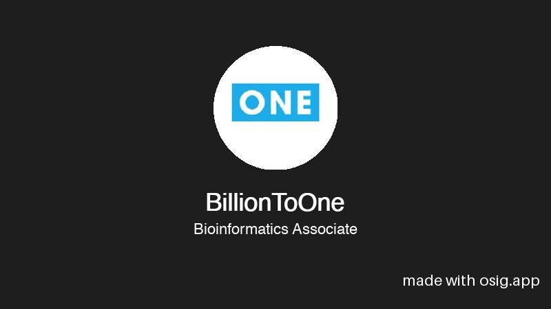 Biomatic information assistant @ billion