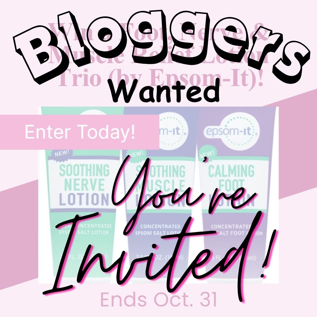 Blogger Opp: Epsom-It Giveaway