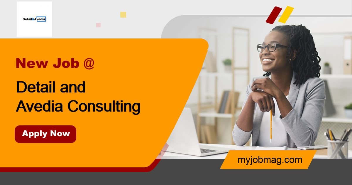 Business Development Assistant in Details and Avedia Consulting - September 23, 2025