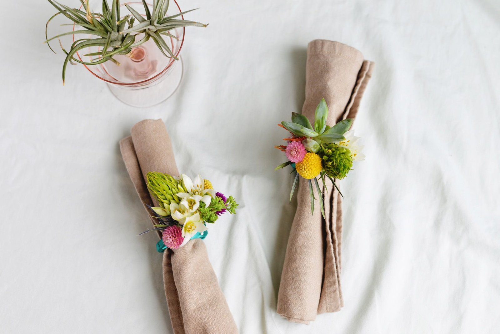 Floral Napkin Rings