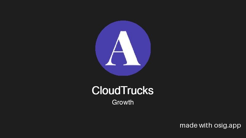 Growth @ CloudTrucks