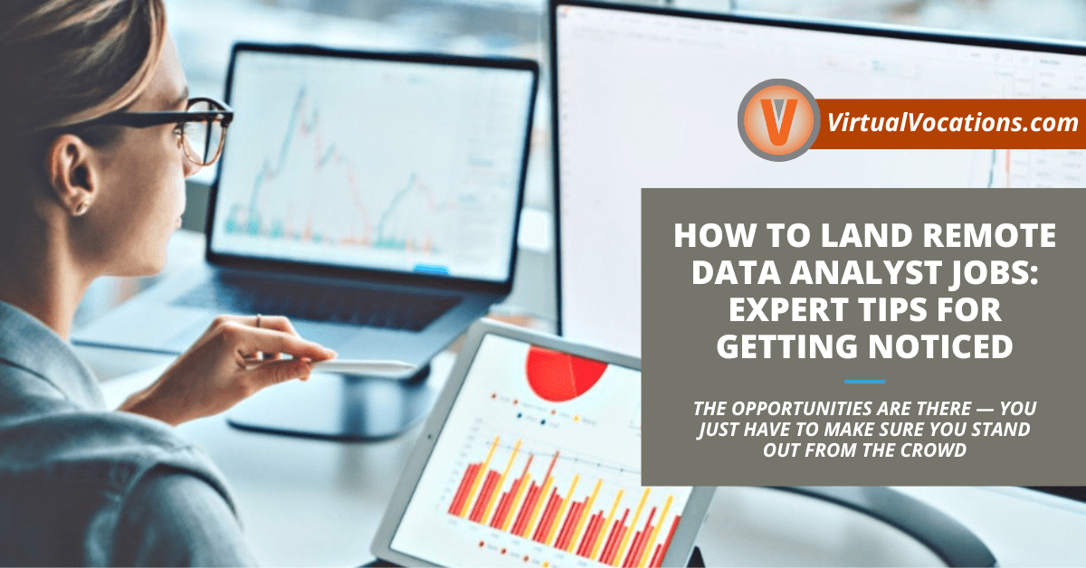 How to get data analyst jobs remote