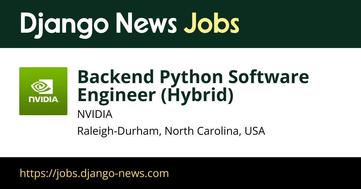Hybrid (Hybrid) software engineer (HYBRID) in Nvidia