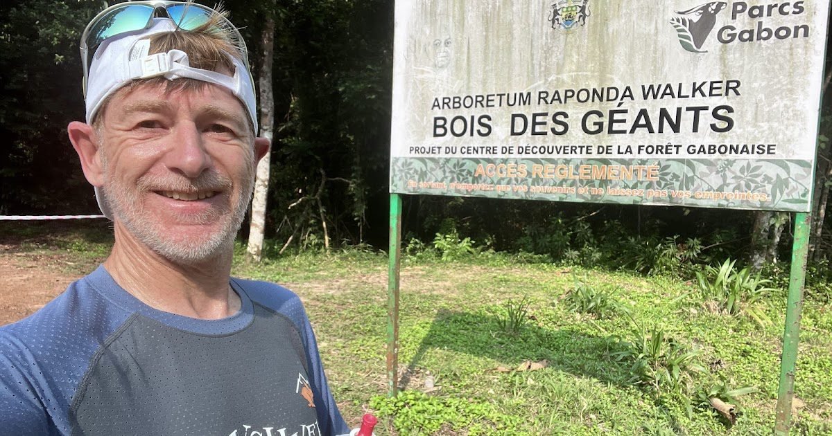 Running, my second job and my passion ...: Running in Gabon: Raponda Walker nursery