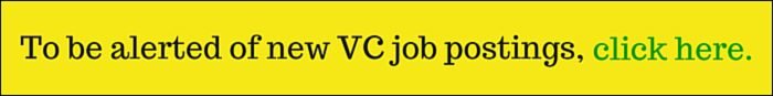 Share VC function in BBG Ventures in NYC - VC Jobs & NewsLETTER