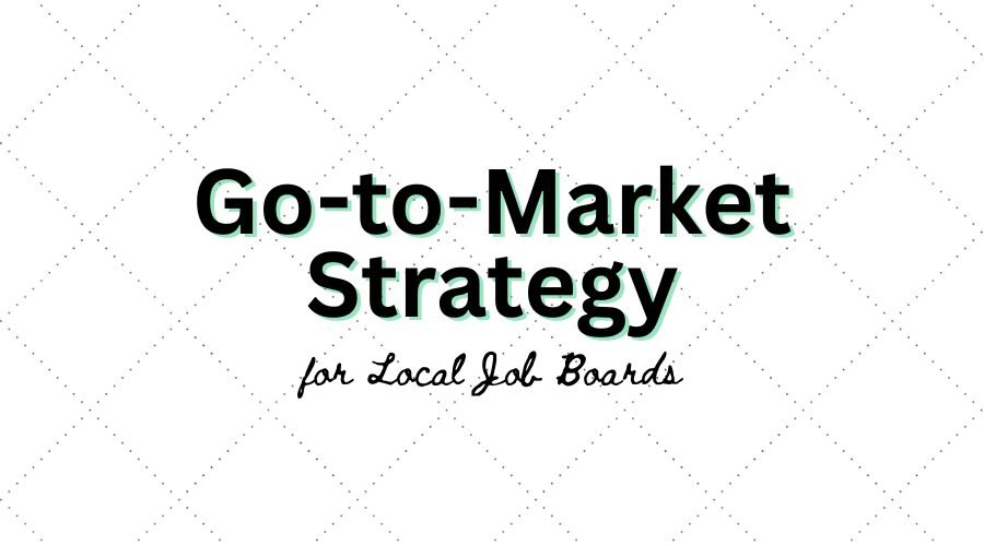 The launch strategy of a local/regional action council