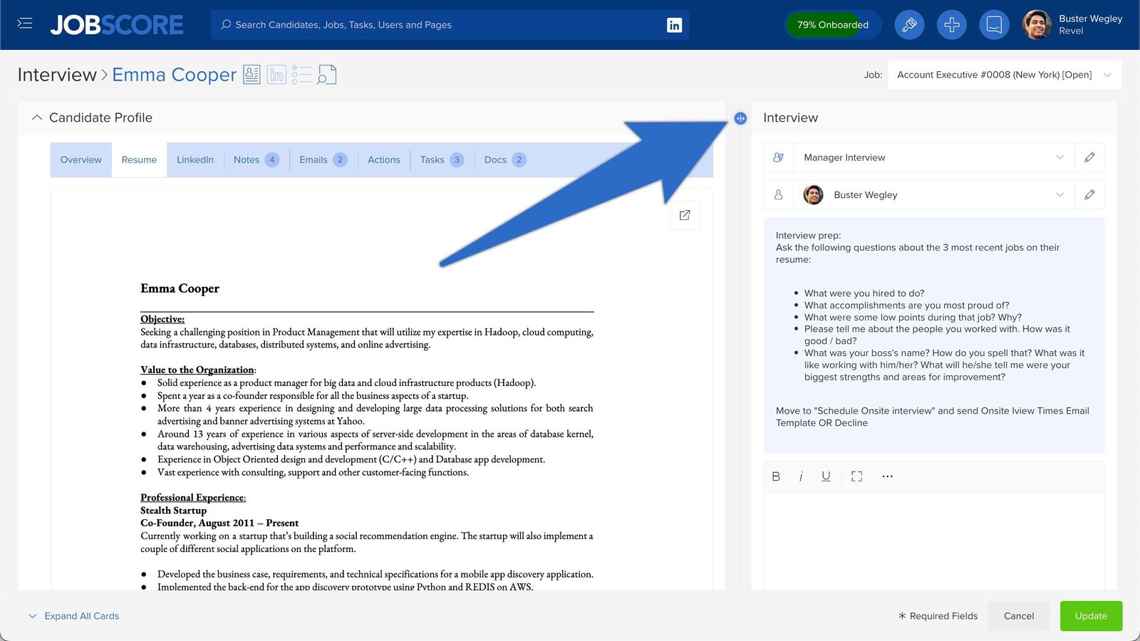 Time -timing columns on two pages