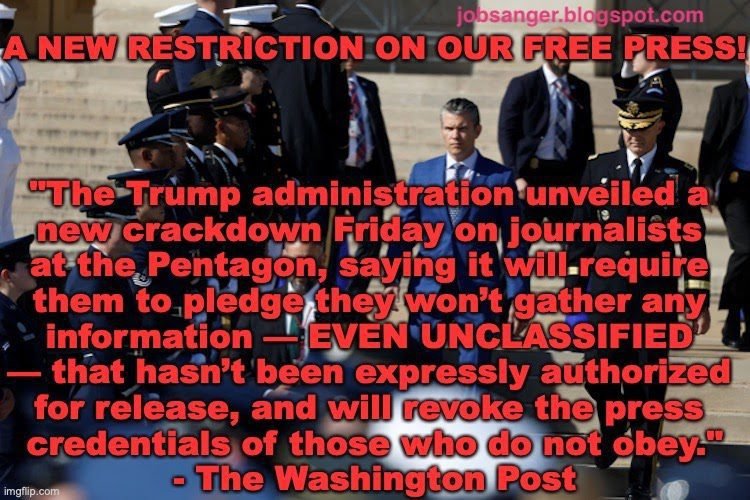 Trump takes another step to destroy the free press