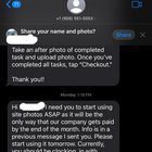 What to do? The employer changes the conditions of employment and the threat of shooting at me if I do not use my personal cell phone. When they were asked about compensation, they said