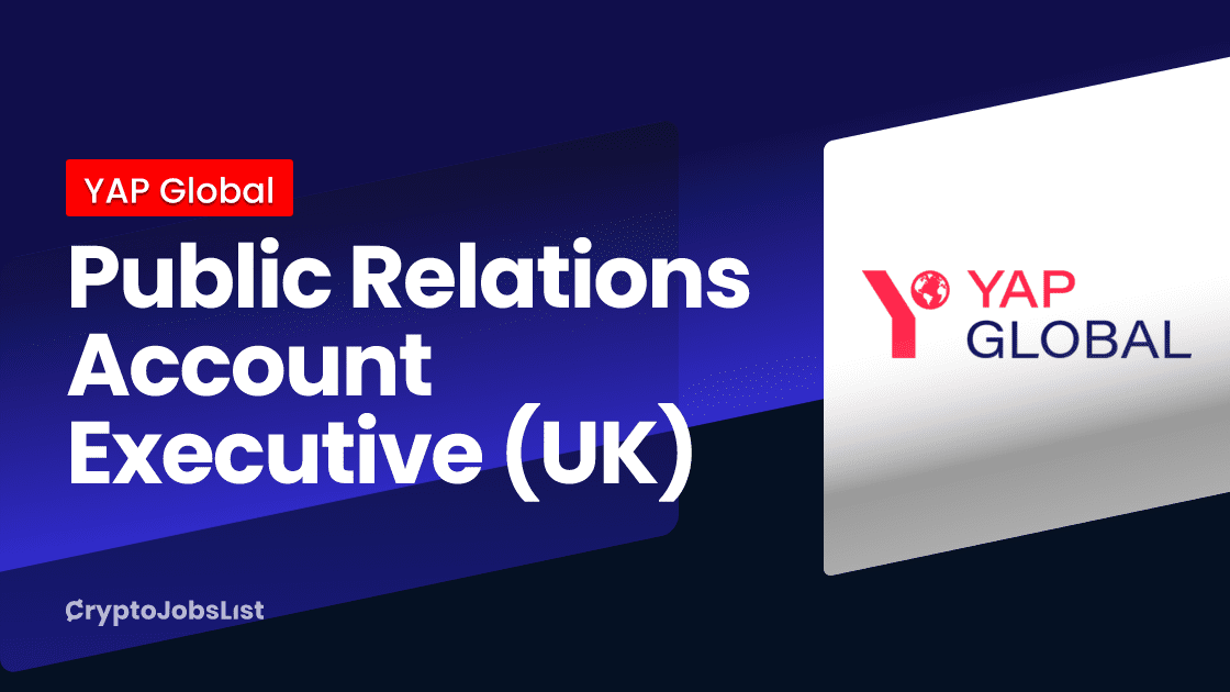 Yap Global sets the executive public relations account (UK). London, England, UK