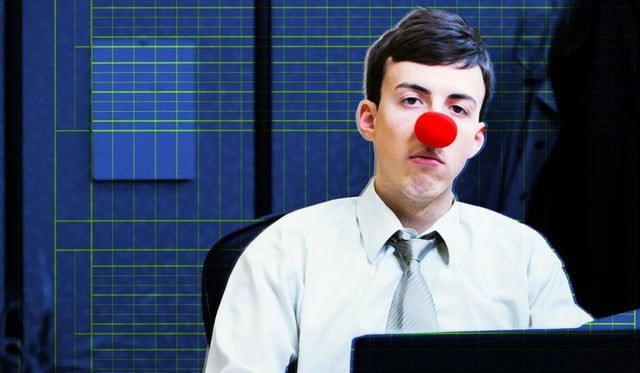 A man adopts artificial intelligence at work, and receives a reward from his boss who replaces him with it