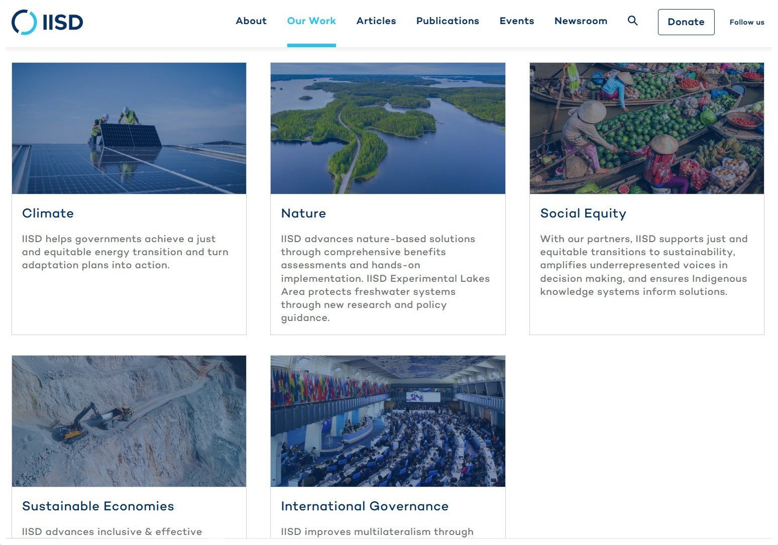 Climate change adaptation, climate risk management, strategic partnerships and collaboration