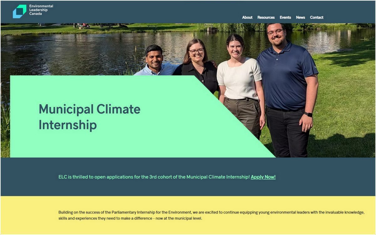 Climate change training, climate action