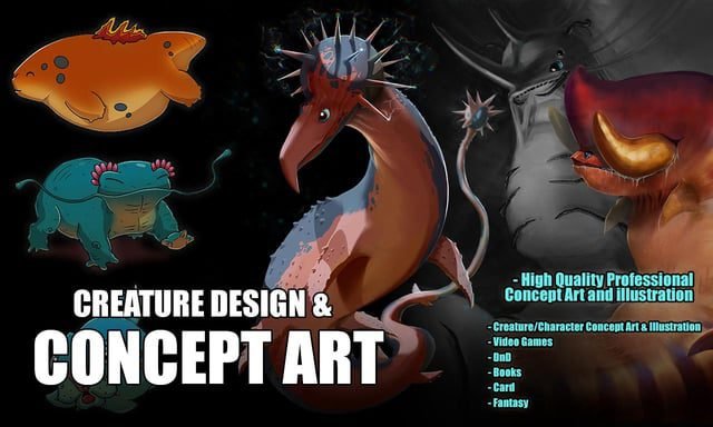 (For Hire) Direct message the concept artist to discuss your project