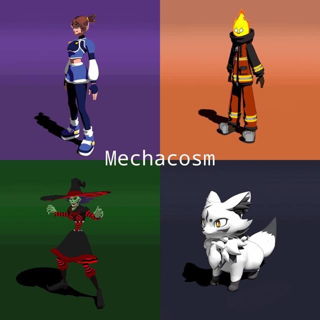 (For hire) Character models, design, rigging and animation