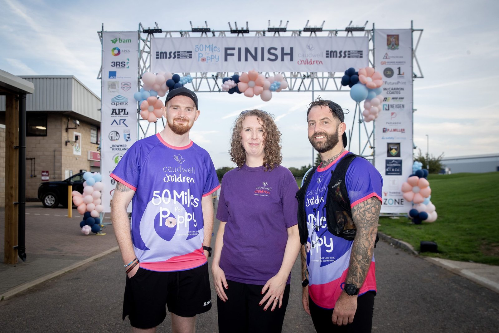 Midland Scaffolding staff are going the distance in Poppy's charity challenge