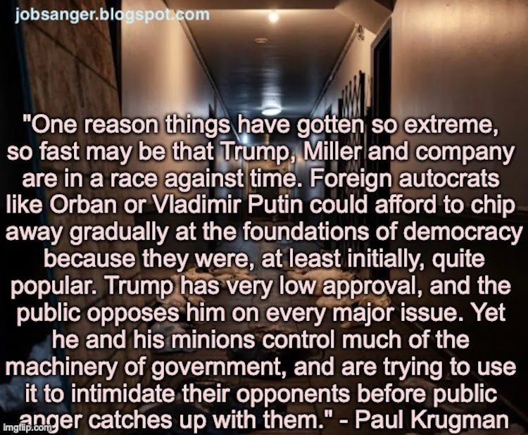 Trump and SYCOPHANS in a race against time