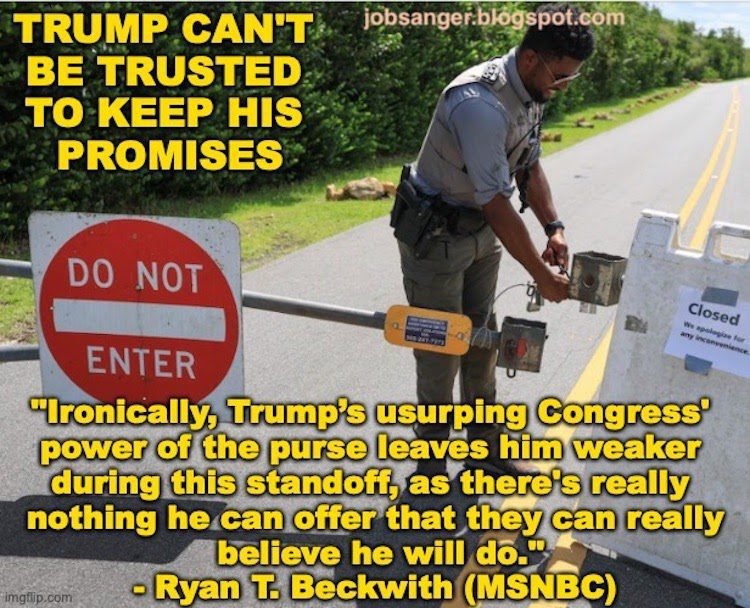 Trump is not possible with any offer of Democrats