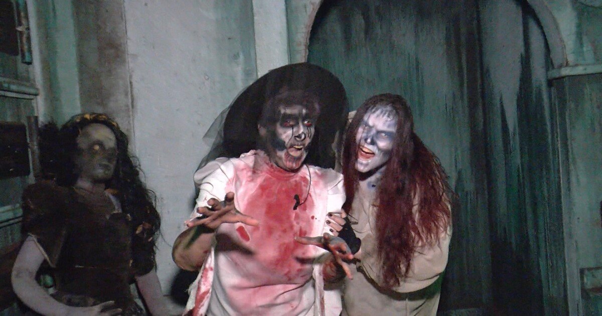 What it's really like to be a Haunted Trail scare actor for a night