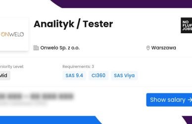 Analysis/Test function | Business Analysis | Onwilo | Warsaw