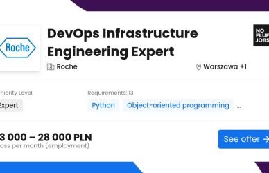 DevOps Infrastructure Engineering Expert Job | DevOps | ROSH | Warsaw